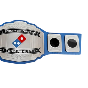 Cinturón de Campeonato Personalizado del Equipo Campeón de la Semana Boost Week Ashley, Cinturón de Título de Lucha Libre de Alta Calidad, Trofeo Deportivo Único - Product Image 3