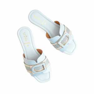 Ferozy Sandales à talons formelles pour femme FR8362 Style à enfiler - Product Image 1