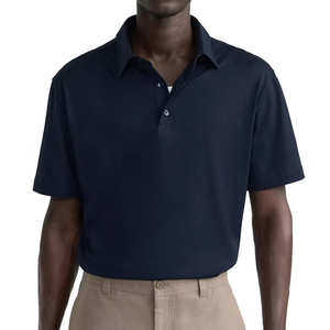 T-shirt pour homme, extensible, manches courtes, col décontracté, pour l'été, les sports de plein air, le quotidien, rouge, doux et confortable - Product Image 4