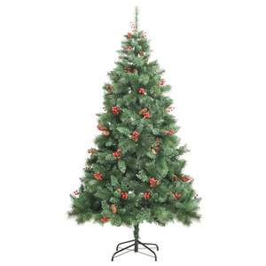 Árbol de Navidad Artificial Articulado con 300 Luces LED y Juego de Bolas, 94.5 Pulgadas - Product Image 5