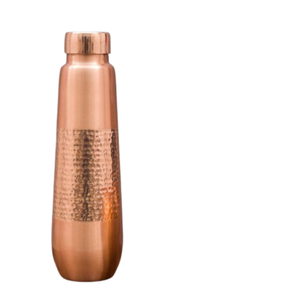 Botella de agua de cobre puro en oferta, beneficios ayurvédicos para la salud y refuerzo inmunológico, diseño sin costuras a prueba de fugas para yoga, gimnasio y oficina. - Product Image 3
