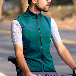 New Design Custom <b>Road</b> Bike Jersey Men Sleeveless Breathable Gilet with Zipper - Product Image 5