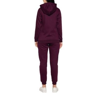 Conjuntos Deportivos de Invierno para Mujer, Tallas Grandes, con Capucha, Transpirables, Ecológicos, de Poliéster Grueso, de Dos Piezas - Product Image 4