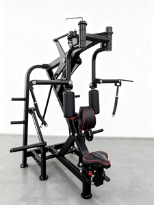 Macchina per esercizi muscolari di <span class=keywords><strong>schiena</strong></span> e braccia con carico a piastre, da seduti, Super Peck Back Trainer, Back Row Machine, per <span class=keywords><strong>palestra</strong></span>, della Fabbrica Dezhou - Product Image 4