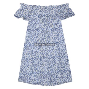 Elegant Cotton Off Shoulder Dress For Ladies Club <b>Party</b> Wear Sexy <b>Sweet</b> Autumn Season Natural Print - Product Image 3