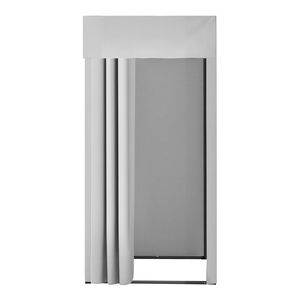 Nero grigio-bianco 39X39X78 tende in poliestere spesse per camerino camerino sartoria esterni armadi portatili - Product Image 1