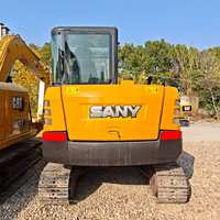 Meistverkaufter SANY 55C 5,5-Tonnen-Raupenbagger mit Hydraulikantrieb, Wenig Betriebsstunden, Guter Zustand, Gebrauchter Mini-Bagger auf Lager zum Verkauf