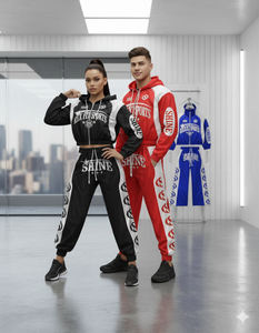 2025 New Reflective Athletic Tracksuit for Men Private Label Windbreaker Set With Screen Printing Process - Product Image 4