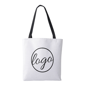 Custom Printed Fashion <b>Large</b> Cotton <b>Canvas</b> Tote <b>Bag</b> Durable Reusable Shopping <b>Bag</b> for Grocery Travel and Business Use - Product Image 1