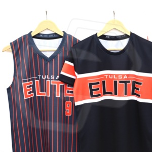 Conjunto de Uniforme de Béisbol Tulsa Elite, Impresión por Sublimación, Poliéster Transpirable Ecológico, Fusión sin Costuras, Uniformes Unisex para Adultos NIZA - Product Image 2