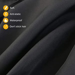 ผ้าคลุมตัดผมสำหรับช่างตัดผมมืออาชีพ ผ้ากันเปื้อนแบบยืดได้ กันน้ำ สำหรับร้านทำผม - Product Image 2