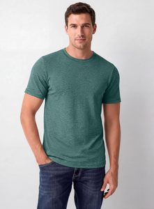 T-shirt en coton pour homme, mode décontractée, manches courtes, col rond, respirant, écologique, séchage rapide, doux, confortable, léger - Product Image 3