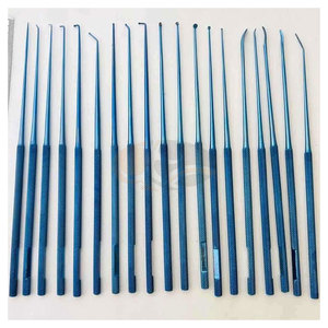 Ensemble de micro-dissecteurs, 19 pièces, acier inoxydable, qualité chirurgicale, kit de dissection orthopédique, autoclavable, réutilisable, précision manuelle - Product Image 2