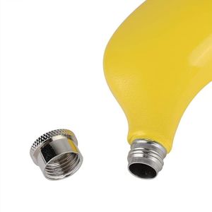 Fiaschetta Portatile in Acciaio Inossidabile da 5oz con Imbuto, Design a Banana, per Whisky, Liquori e Alcolici - Nuovo Contenitore Portatile per Bevande - Product Image 3