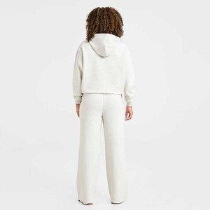 Top Trending Quality Custom Logo Wholesale Women's Casual Sweatsuit Set Hoodie & <b>Jogger</b> Two Piece Soft Tracksuit Set Breathable - Product Image 2