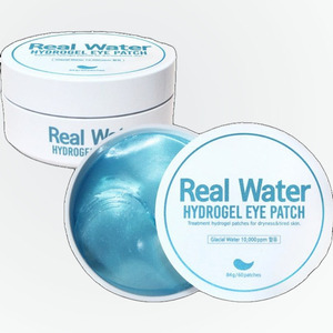 แผ่นมาส์กใต้ตาไฮโดรเจล Prreti Korean Real Water Hydrogel Eye Patch 60 แผ่น ผลิตในเกาหลี 84 กรัม ชนิดน้ำสีขาว - Product Image 3