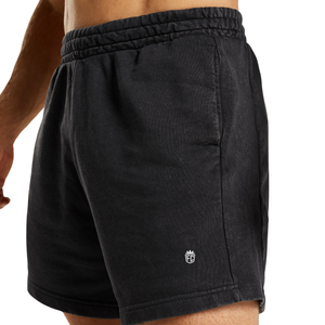 Pantalones Cortos Deportivos para Hombre, Corte Regular de 5 Pulgadas, Estilo Vintage, para Gimnasio, Entrenamiento, Fitness, Color Negro - Product Image 5