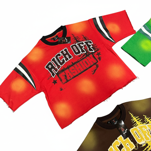 Camiseta gráfica personalizada con serigrafía vintage, efecto deslavado, para hombre, de tela gruesa, estilo oversize con hombros caídos, 300 g/m². - Product Image 5