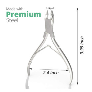 ที่ตัดหนังกำพร้า ที่ตัดเล็บสแตนเลส พร้อมใบมีดคม - Product Image 3