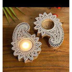 Élégant porte-bougie pour la décoration de la maison, porte-bougie de table élégant ou décoration pour le salon, la chambre et les mariages - Product Image 2