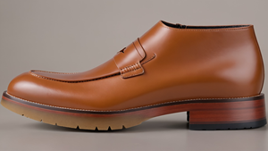 [BFM_JW]รองเท้าโลฟเฟอร์ข้อเท้าทรงหนาสำหรับผู้ชาย - Product Image 3