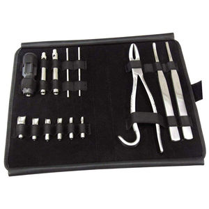 Extractor de Dientes de Lobo Equino, Juego Grande de Instrumentos Dentales de Acero Inoxidable para Uso Clínico Profesional Veterinario - Product Image 1