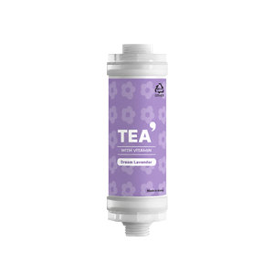 Filtre de Douche à la Vitamine de Haute Qualité TEA' Korea, Lavande Rêveuse avec Arôme de Vitamine C pour Soins de la Peau et des Cheveux, OEM, Marque Privée - Product Image 1
