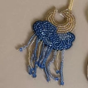 พวงกุญแจห้อยกระเป๋าสีเขียว พวงกุญแจห้อยกระเป๋า พวงกุญแจลูกปัด พวงกุญแจน่ารัก พวงกุญแจห้อยกระเป๋า - Product Image 2