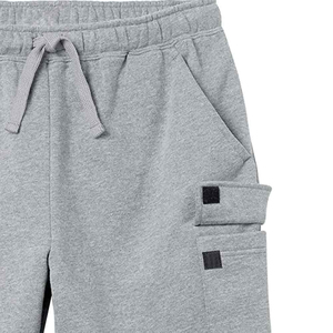 Pantalones Cortos de Forro Polar Grueso para Hombre con Múltiples Bolsillos, Estilo Urbano Minimalista, Pantalones Deportivos Casuales de Corte Holgado para Verano - Product Image 2