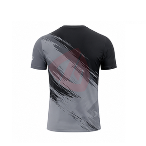 T-shirt de lutte tricoté personnalisé pour hommes Fight Wear BJJ MMA 2026 – T-shirts extensibles à sublimation intégrale pour hommes avec logo personnalisé et marque privée - Product Image 3