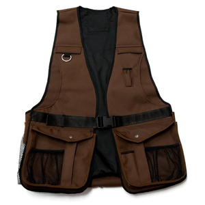 Chaleco de Caza Multibolsillos OEM Unisex para Tiro al Pichón y Caza de Trampas, con Cinturón Ajustable y Bolsillos con Cremallera, Logotipo Personalizado, Venta al por Mayor - Product Image 2
