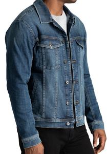 Veste en jean multi-poches avec patchs et boutons |   Veste en jean décontractée pour homme, style workwear, pour l'automne/hiver/été/printemps - Product Image 2