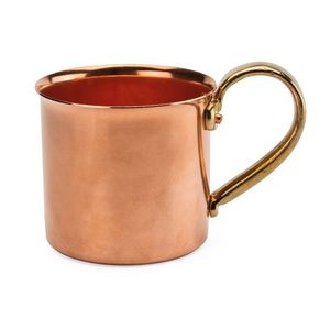 Taza de cerveza de cobre estilo vintage con asa de latón antiguo, diseño martillado, taza para té y café para beber. - Product Image 2