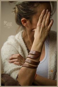 Hand Carved Wooden Bangle <b>Bracelet</b> for Women <b>Boho</b> Vintage Daily Wear Party Festive Premium Finished Fashion Jewelry Hand Cuff - Product Image 2