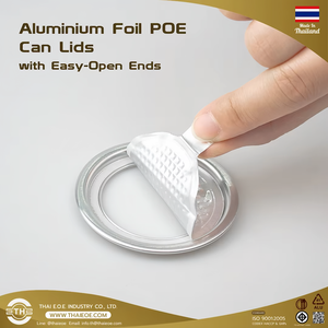 ฝาปิดอลูมิเนียมฟอยล์ขนาด52มม. เป็นมิตรกับสิ่งแวดล้อมปลายลอกออกได้202สำหรับกระป๋องอาหาร - Product Image 6
