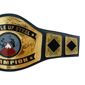 Ceinture de champion de lutte personnalisée Circle of Steel, ceinture de titre sportive de haute qualité - Product Image 4