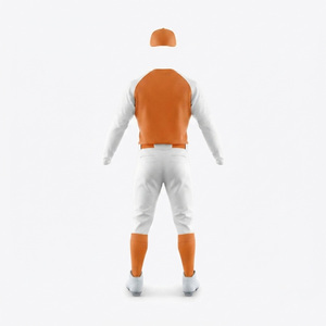 Maillot de baseball personnalisé pour hommes et femmes, respirant, anti-humidité, extensible dans quatre directions, 100 % coton, fabricant OEM et ODM - Product Image 3