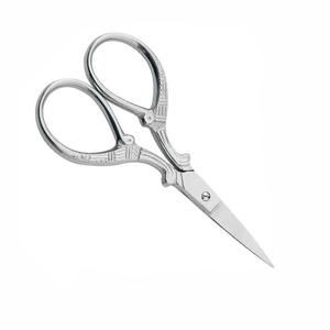 Ciseaux à ongles de manucure de haute qualité, finition sablée, pointe droite extra fine, en acier métallique, pour la beauté des ongles et des cuticules - Product Image 4