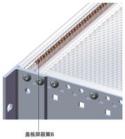Rail central RDEKONO pour kit d'encastrement de sous-rack, blindé EMI, extracteur de PCB personnalisé 84HP