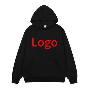 Sweats à capuche 100% coton unisexe avec fermeture éclair et logo personnalisé écologique haute qualité imprimé personnalisé saison d'automne grande taille pour hommes - Product Image 4