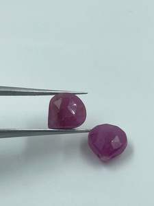 พลอยคอรันดัมธรรมชาติ สีชมพูอมม่วง น้ำหนัก 7.30 กะรัต ขนาด 8.70x9.30 มม. - Product Image 5