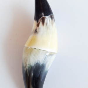 Handcrafted Natural Buffalo Horn <b>Massage</b> Tool Traditional Acupoint Scraping Stick Ergonomic Body Muscle Reflexology Gua Sha <b>Wand</b> - Product Image 3