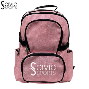 Bonita mochila con forro de poliéster rosa para niñas de escuela primaria, bolso de hombro cómodo, patrón de paneles para niños - Product Image 5