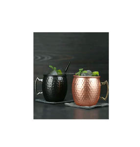 Stylish copper mule mug with smooth surface and artisanal <b>charm</b> suitable for holiday celebrations or rustic kitchen display - Product Image 5