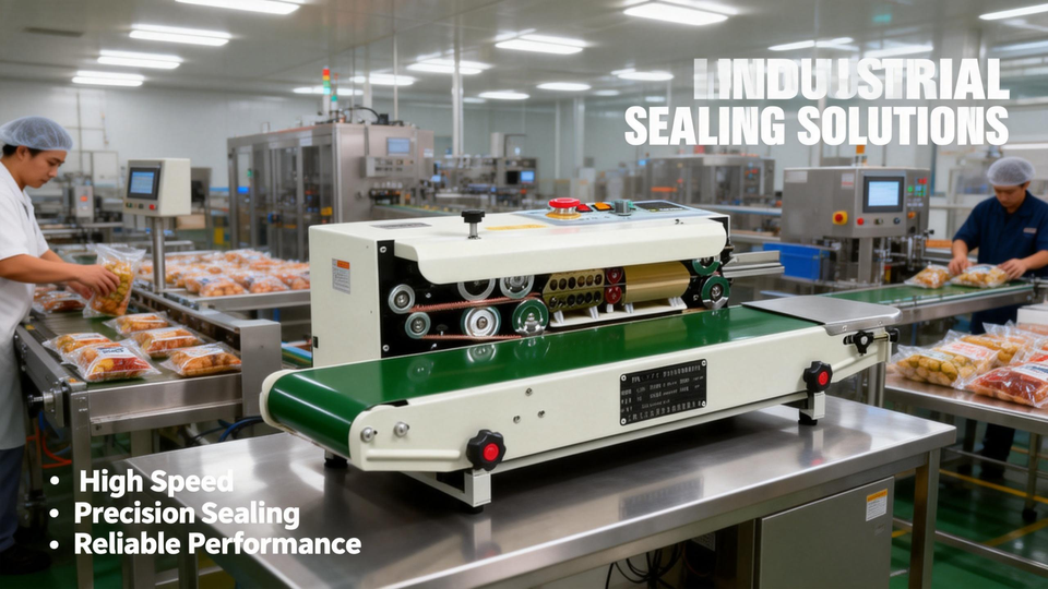 770SEU Automatic Continuous Sealing Machine for Drink Bag and Liquid ...