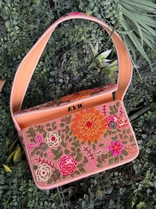 Bolso de Hombro Hecho a Mano con Bordado Floral y Cuentas, Bolso de Noche Bohemio Colorido, Ligero, Estilo Vintage - Product Image 3