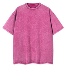 เสื้อยืดโอเวอร์ไซส์ผู้ชายปี 2026 โลโก้แบบกำหนดเองได้ สีพื้น แขนสั้น คอกลม ผ้าเจอร์ซีย์ลำลอง ทรงพอดีตัว พิมพ์ลายด้านหน้า - Product Image 3