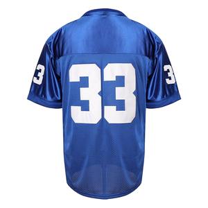 Uniforme de Fútbol Retro para Hombre, Nombre y Número Personalizados, Jersey de Fútbol Americano Sublimado, Transpirable, Venta al Por Mayor, Unisex - Product Image 5