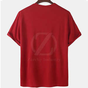 T-shirts pour hommes à usage extérieur, polyester/coton de haute qualité, écologiques, séchage rapide, respirants, manches courtes, nouveau design - Product Image 2