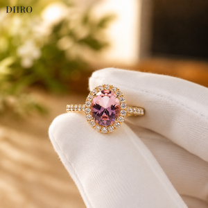 14K Gold Plated Luxury Silver <b>Engagement</b> Wedding <b>Ring</b> with <b>Moissanite</b> Gemstone for Parties and Anniversaries - Product Image 3
